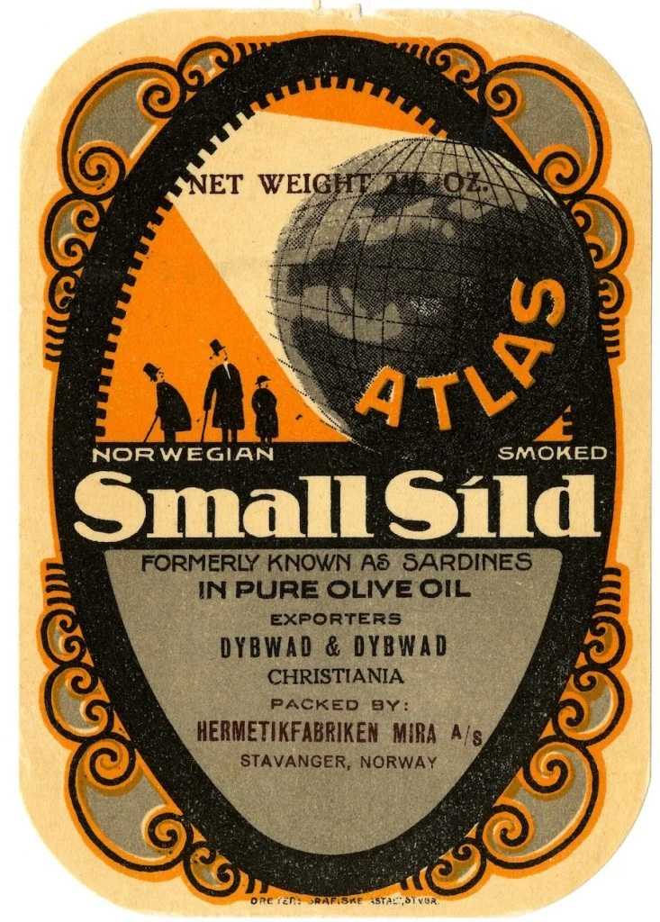 Label for 'Small Sild' formerly known as Sardines