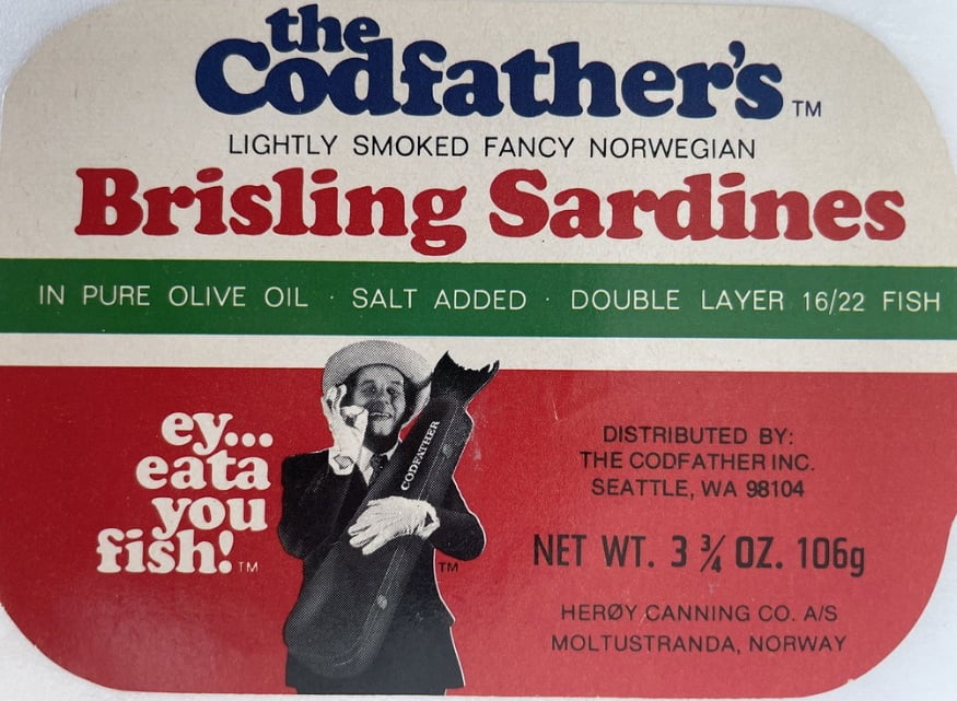 Codfather label