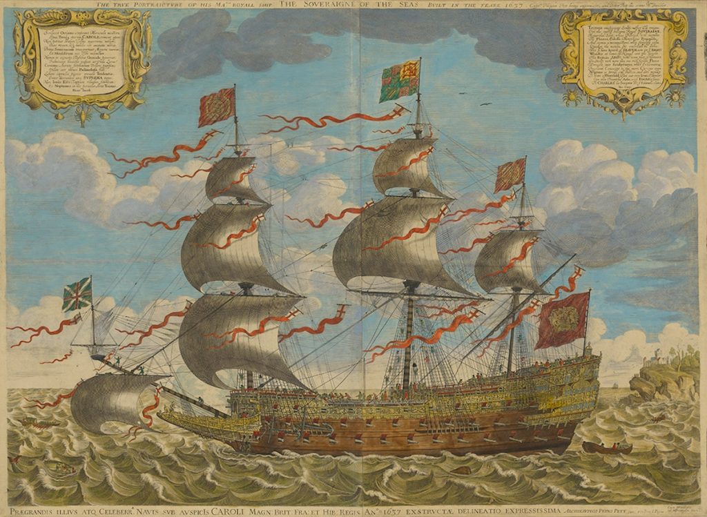Painting of Sovereign of the Seas