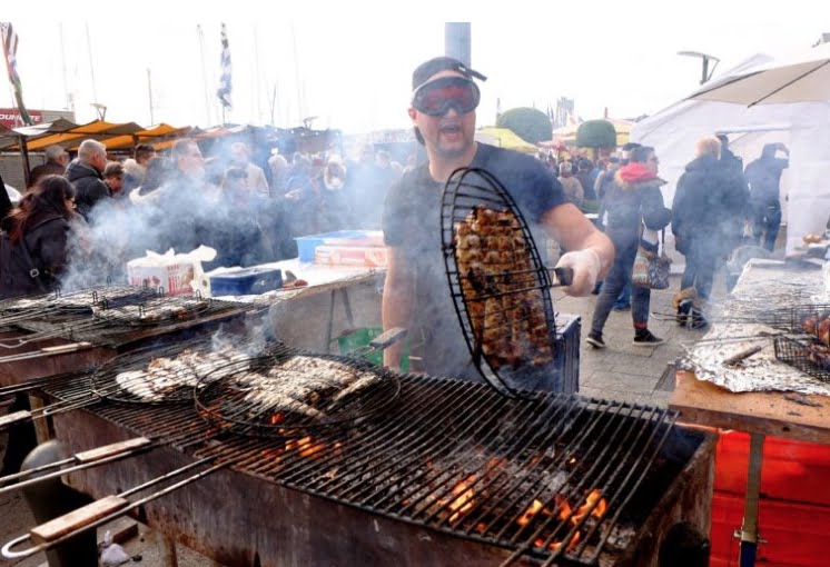 Herring fair, Normandy